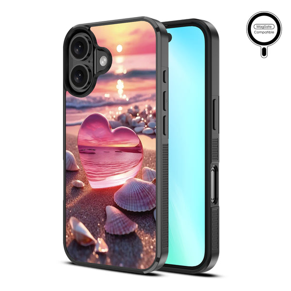 MyBat Design Lab Series MagSafe Case for Apple iPhone 16 Plus - Sunset Beach Love - MIP16MCSLESMSM384-2.jpg