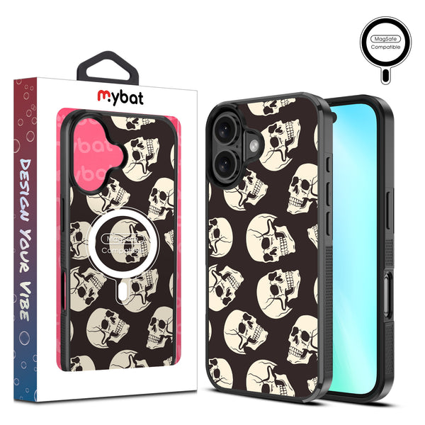 MyBat Design Lab Series MagSafe Case for Apple iPhone 16 Plus - Bone Heads - MIP16MCSLESMSM411-1.jpg