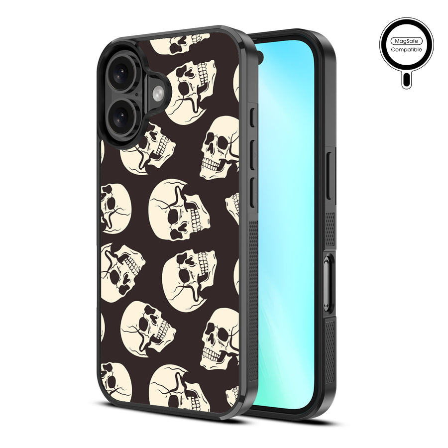 MyBat Design Lab Series MagSafe Case for Apple iPhone 16 Plus - Bone Heads - MIP16MCSLESMSM411-2.jpg