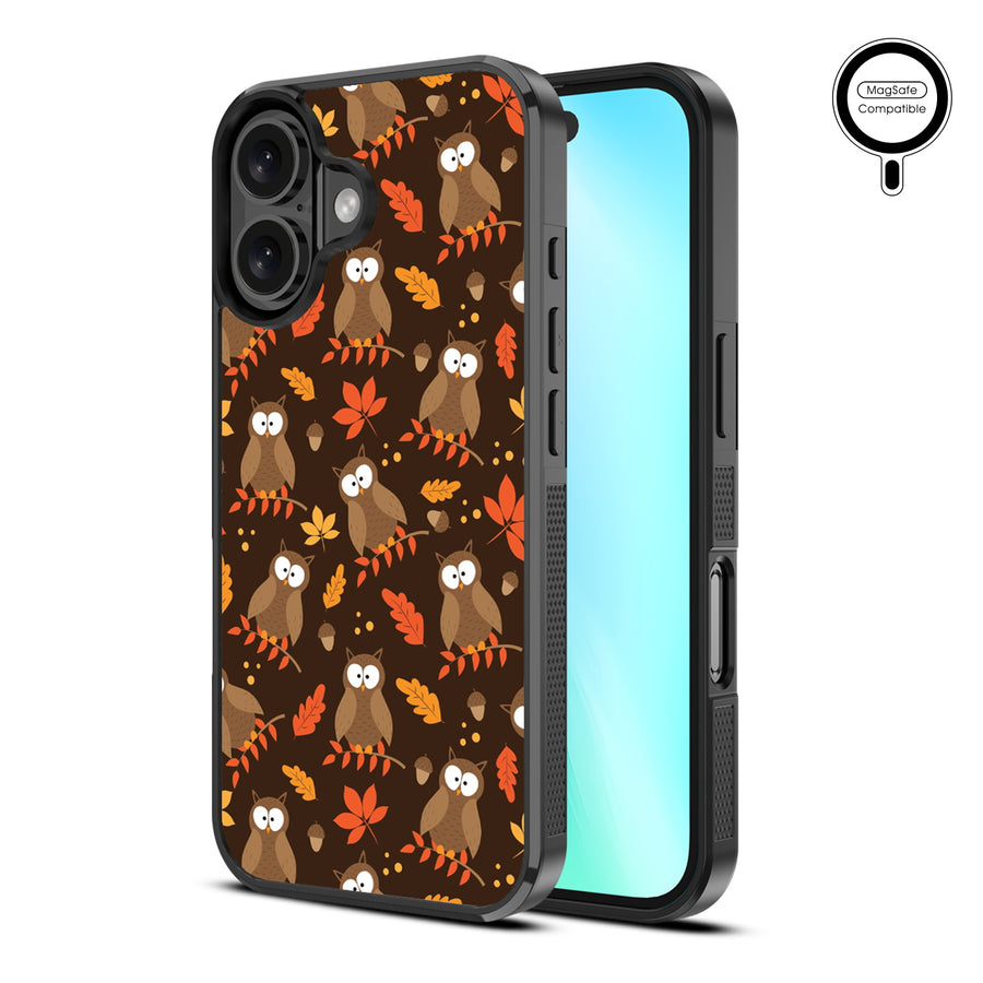 MyBat Design Lab Series MagSafe Case for Apple iPhone 16 Plus - Hoot & Harvest - MIP16MCSLESMSM438-2.jpg