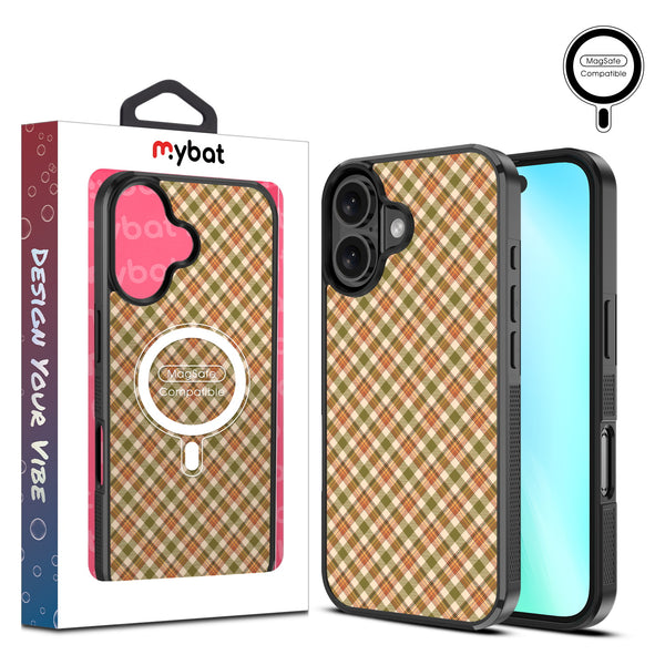 MyBat Design Lab Series MagSafe Case for Apple iPhone 16 Plus - Autumn Tartan - MIP16MCSLESMSM446-1.jpg