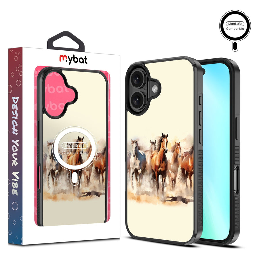 MyBat Design Lab Series MagSafe Case for Apple iPhone 16 Plus - On the Right Path