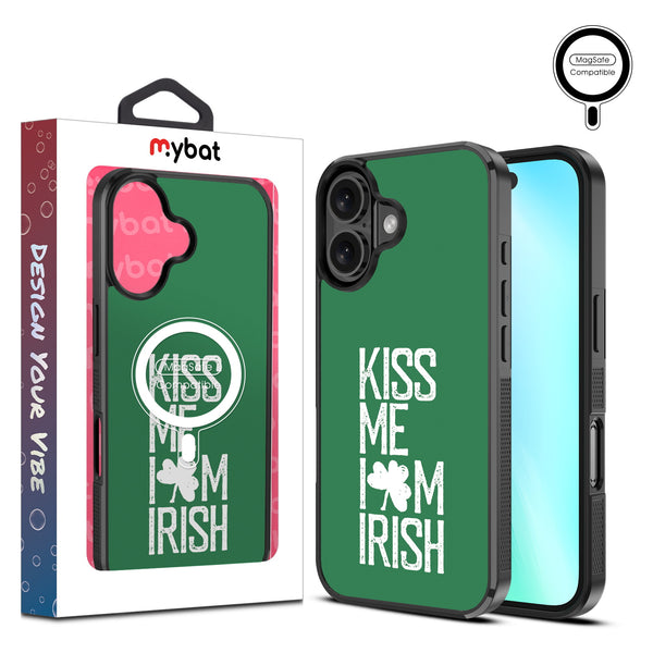 MyBat Design Lab Series MagSafe Case for Apple iPhone 16 Plus - Kiss Me I'm Irish - MIP16MCSLESMSM465-1.jpg