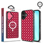 MyBat Design Lab Series MagSafe Case for Apple iPhone 16 Plus - Raspberry Check