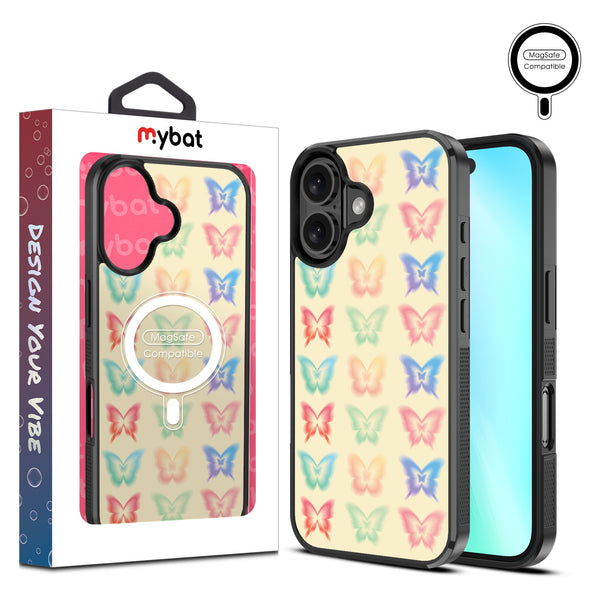MyBat Design Lab Series MagSafe Case for Apple iPhone 16 Plus - Technicolor Butterflies - MIP16MCSLESMSM487-1.jpg