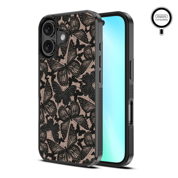 MyBat Design Lab Series MagSafe Case for Apple iPhone 16 Plus - Midnight Monarch - MIP16MCSLESMSM488-2.jpg