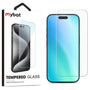 MyBat Tempered Glass Screen Protector (2.5D) for Apple iPhone 16 Plus - Clear