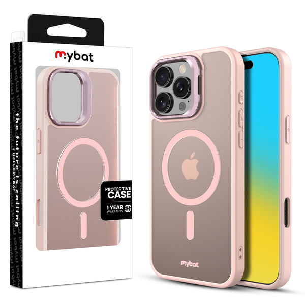 MyBat InFrame MagSafe Case with Kickstand for Apple iPhone 16 Pro - Pink - MIP16PCSFGMS212-1.jpg
