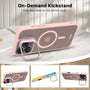 MyBat InFrame MagSafe Case with Kickstand for Apple iPhone 16 Pro - Pink - MIP16PCSFGMS212-6.jpg