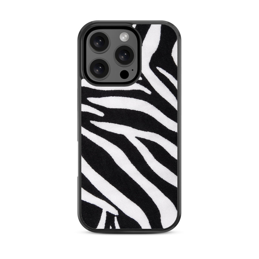 MyBat Design Lab Series Case for Apple iPhone 16 Pro - Zebra Print - MIP16PCSLESM009-3.jpg