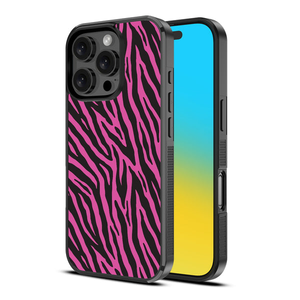 MyBat Design Lab Series Case for Apple iPhone 16 Pro - Pink Zebra Print - MIP16PCSLESM010-2.jpg