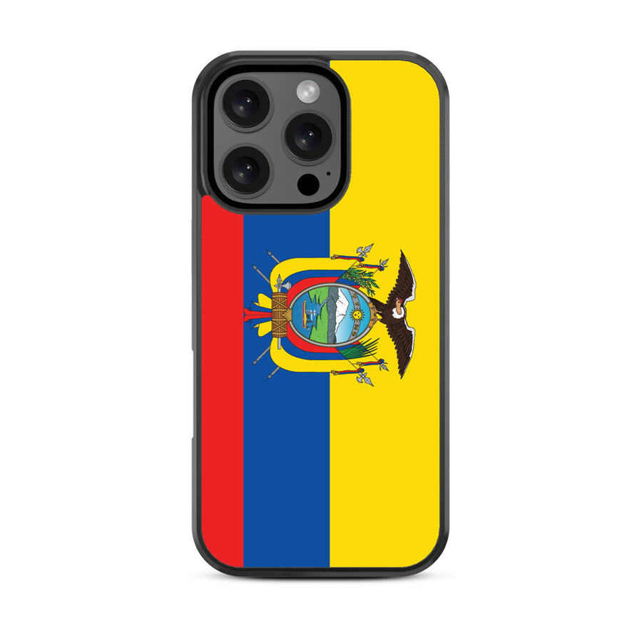 MyBat Design Lab Series Case for Apple iPhone 16 Pro - Ecuadorean Flag - MIP16PCSLESM030-3.jpg