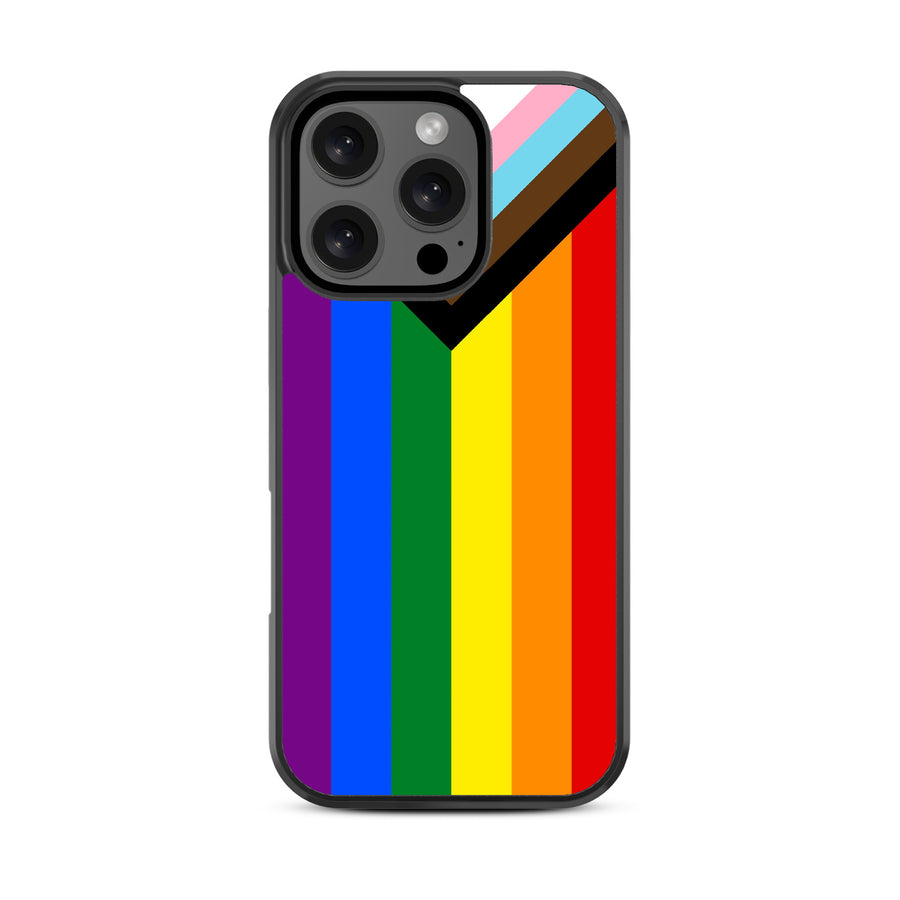 MyBat Design Lab Series Case for Apple iPhone 16 Pro - LGBTQ+ Flag - MIP16PCSLESM034-3.jpg
