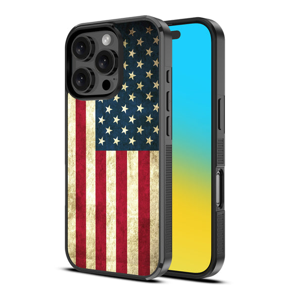 MyBat Design Lab Series Case for Apple iPhone 16 Pro - American Flag - MIP16PCSLESM043-2.jpg