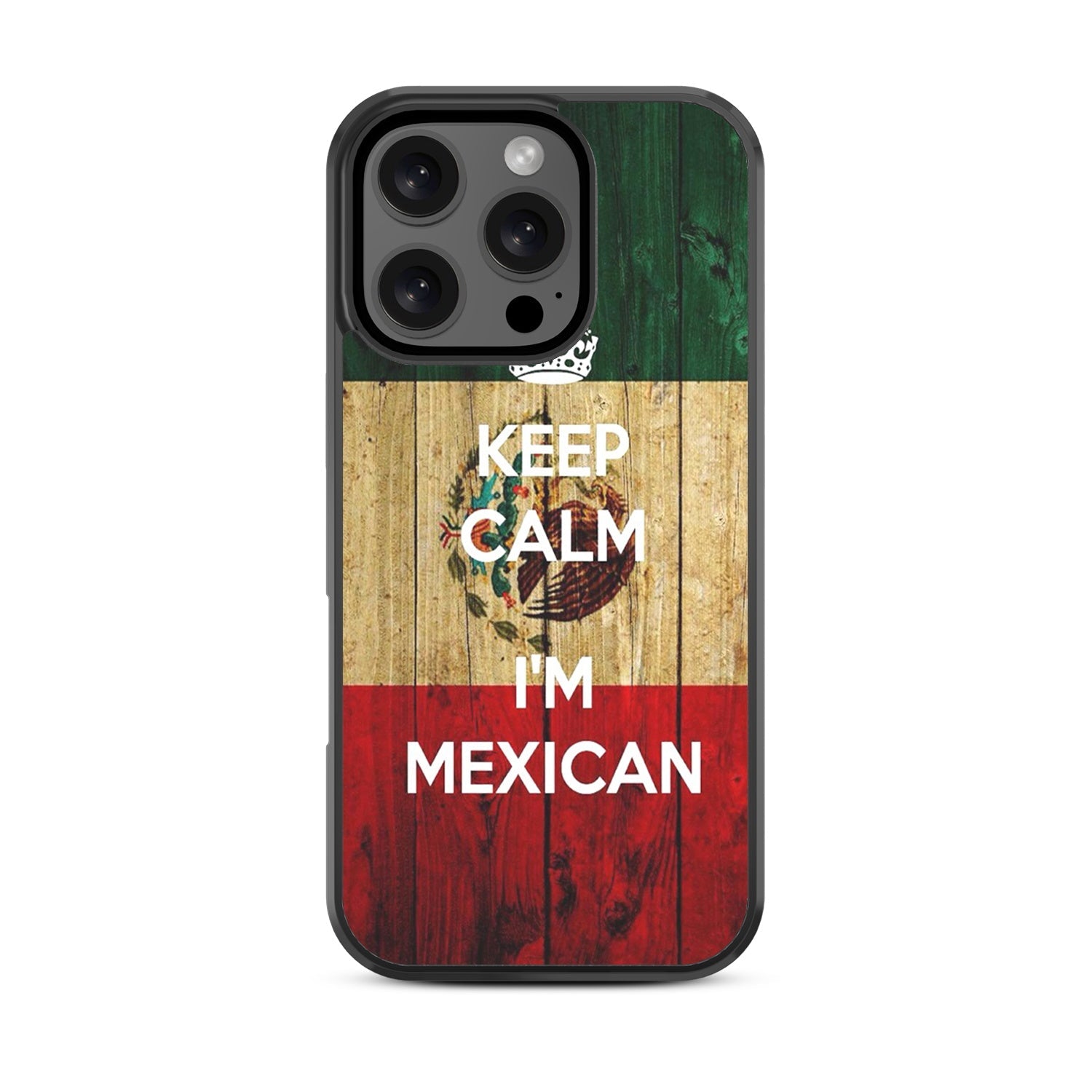 MyBat Design Lab Series Case for Apple iPhone 16 Pro - Keep Calm, I'm Mexican