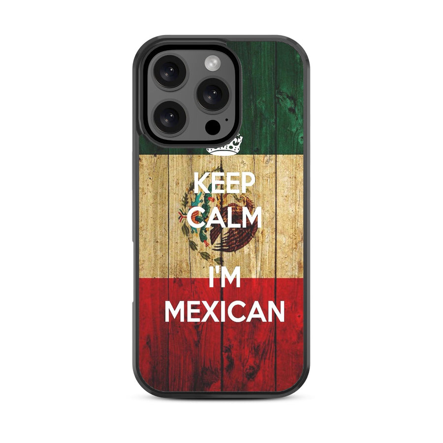 MyBat Design Lab Series Case for Apple iPhone 16 Pro - Keep Calm, I'm Mexican