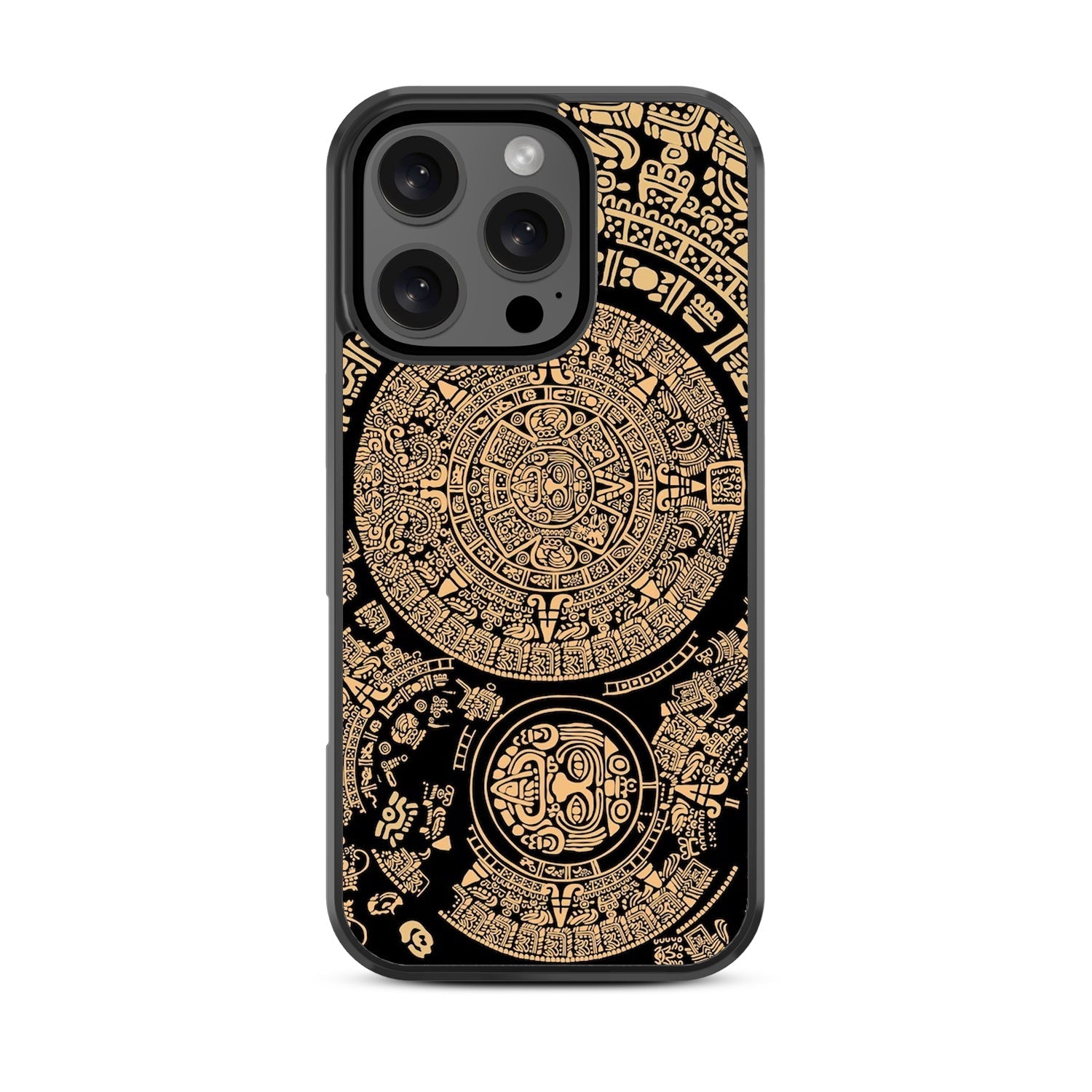 MyBat Design Lab Series Case for Apple iPhone 16 Pro - Mayan Calendar