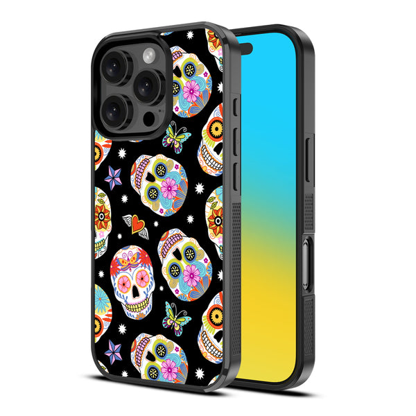 MyBat Design Lab Series Case for Apple iPhone 16 Pro - Day of the Dead - MIP16PCSLESM056-2.jpg