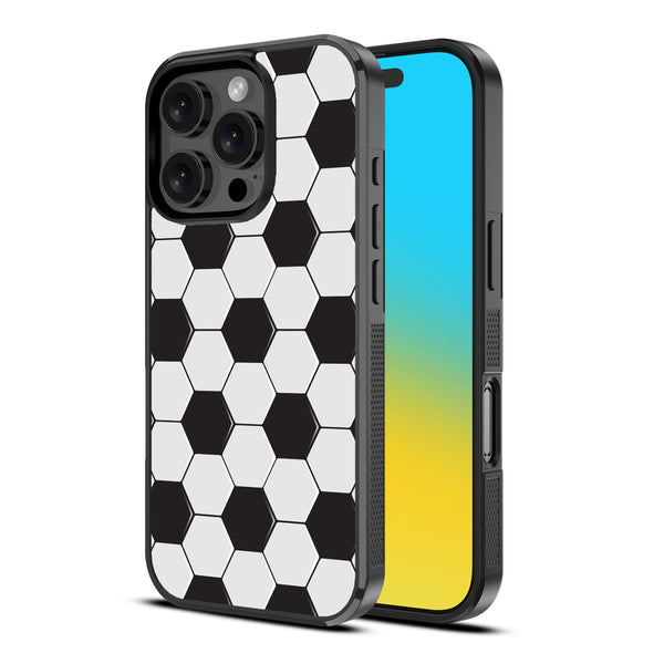 MyBat Design Lab Series Case for Apple iPhone 16 Pro - Soccer - MIP16PCSLESM088-2.jpg