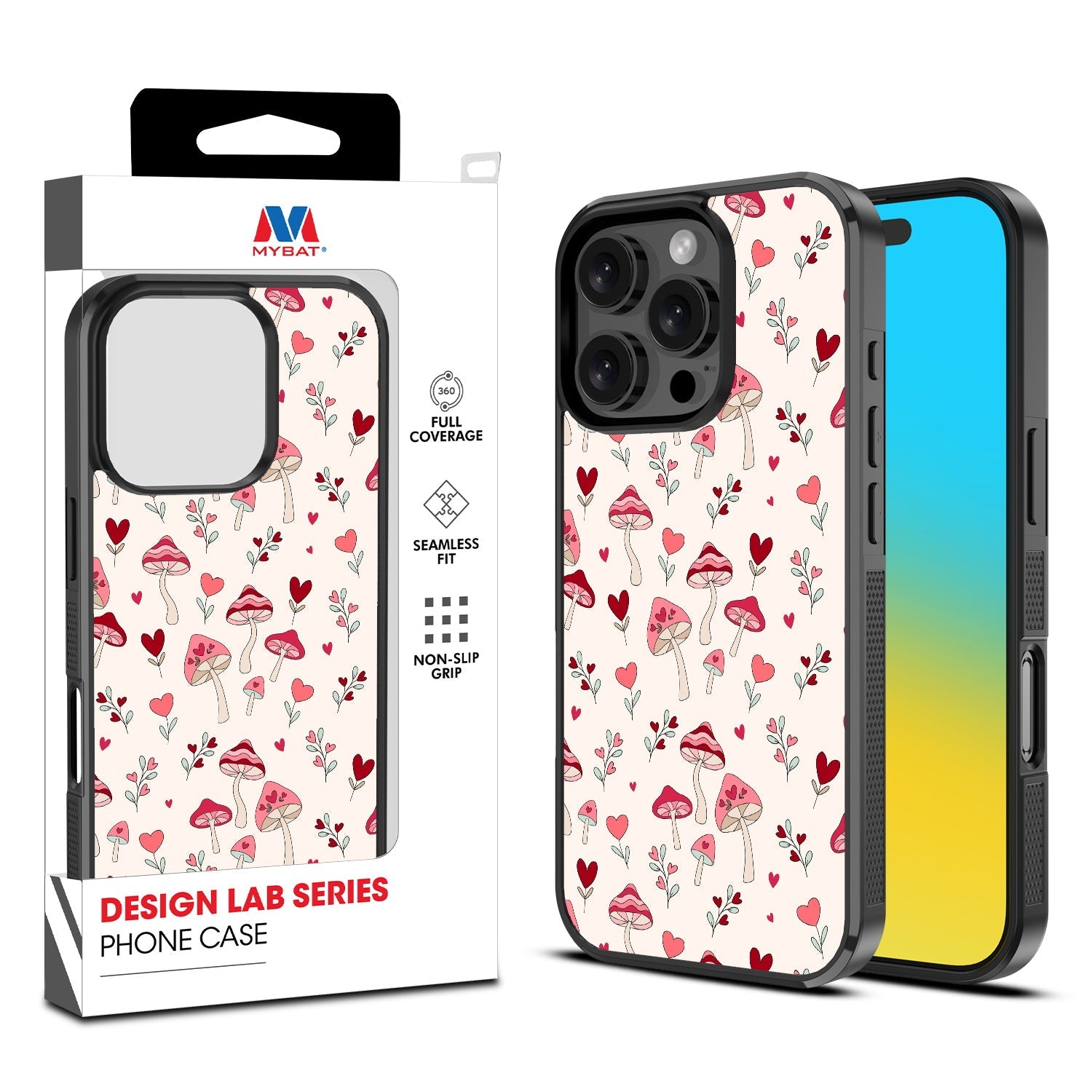 MyBat Design Lab Series Case for Apple iPhone 16 Pro - So Mush Love