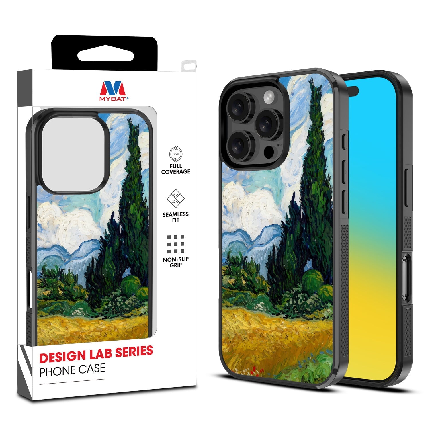 MyBat Design Lab Series Case for Apple iPhone 16 Pro - Impressionist Painting