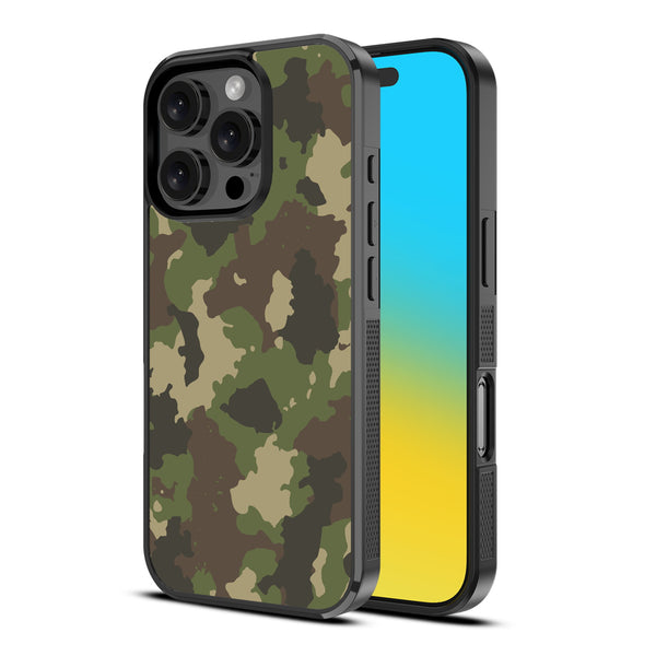 MyBat Design Lab Series Case for Apple iPhone 16 Pro - Army Camouflage - MIP16PCSLESM120-2.jpg