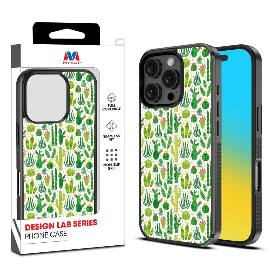 MyBat Design Lab Series Case for Apple iPhone 16 Pro - Succulents