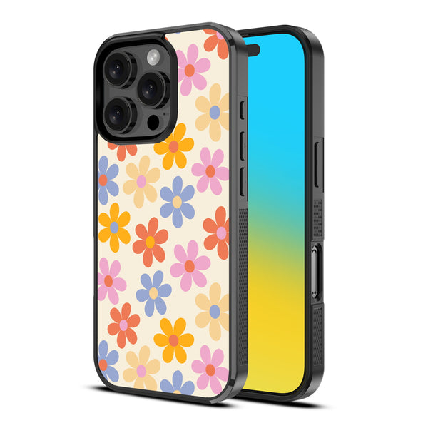 MyBat Design Lab Series Case for Apple iPhone 16 Pro - Retro Daisies - MIP16PCSLESM137-2.jpg