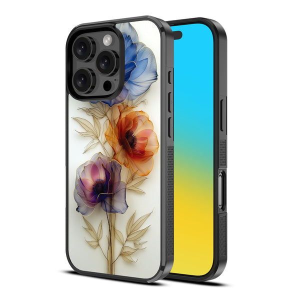 MyBat Design Lab Series Case for Apple iPhone 16 Pro - Pressed Flowers - MIP16PCSLESM185-2.jpg