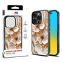 MyBat Design Lab Series Case for Apple iPhone 16 Pro - Golden Petal Glow