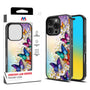 MyBat Design Lab Series Case for Apple iPhone 16 Pro - Rainbow Butterflies