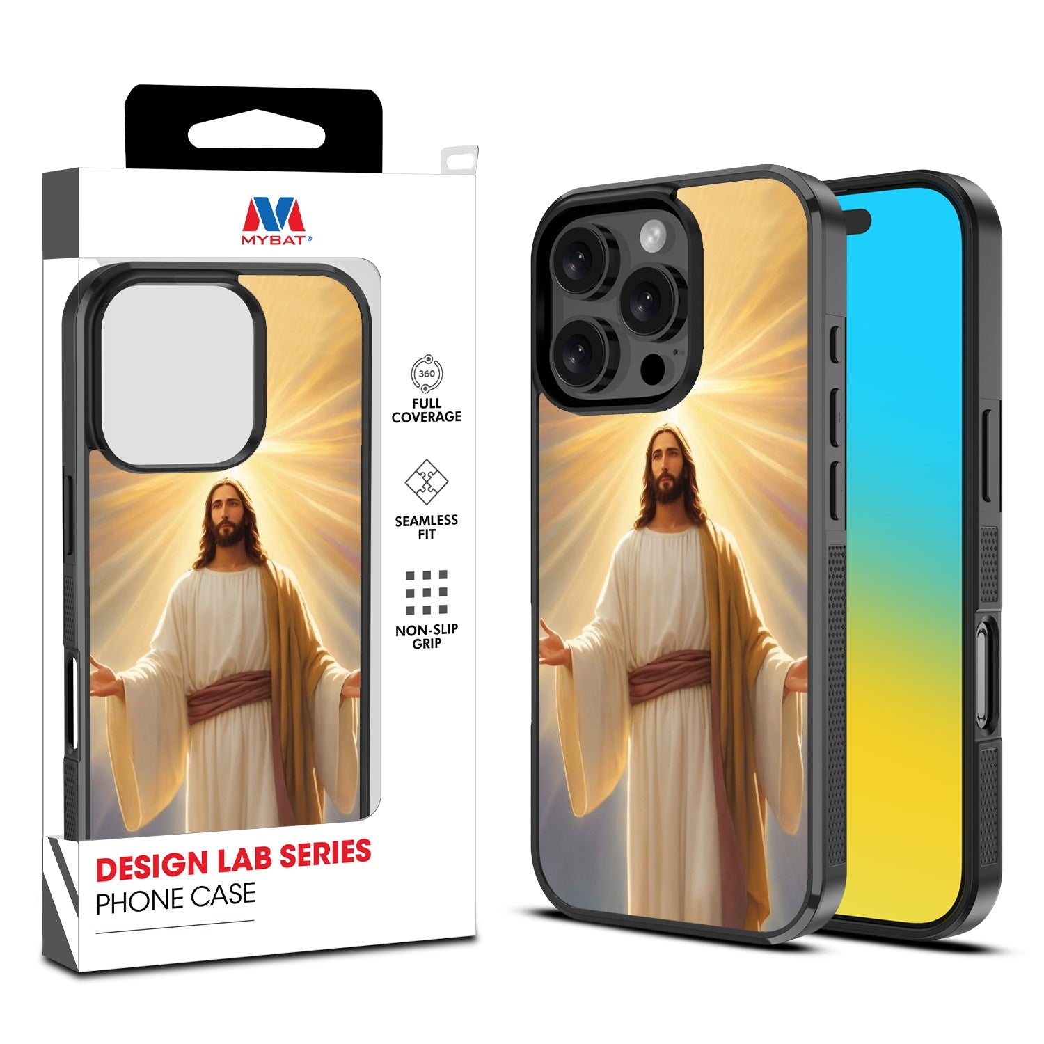 MyBat Design Lab Series Case for Apple iPhone 16 Pro - Christ the Light