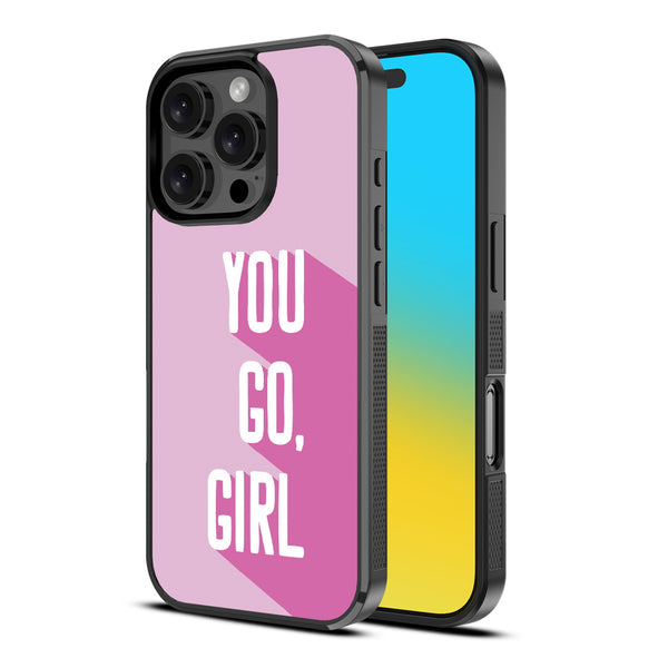 MyBat Design Lab Series Case for Apple iPhone 16 Pro - You Go, Girl - MIP16PCSLESM203-2.jpg