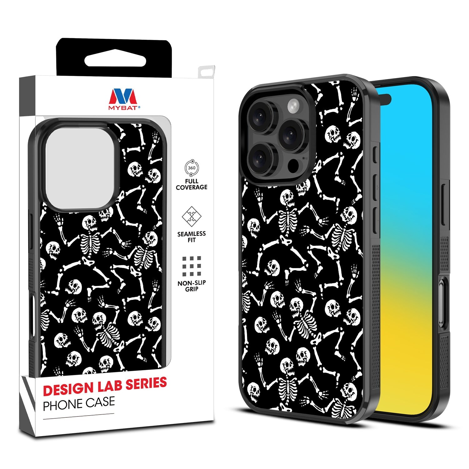 MyBat Design Lab Series Case for Apple iPhone 16 Pro - Skeleton Crew
