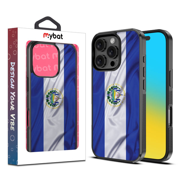 MyBat Design Lab Series Case for Apple iPhone 16 Pro - El Salvador Flag - MIP16PCSLESM260-1.jpg