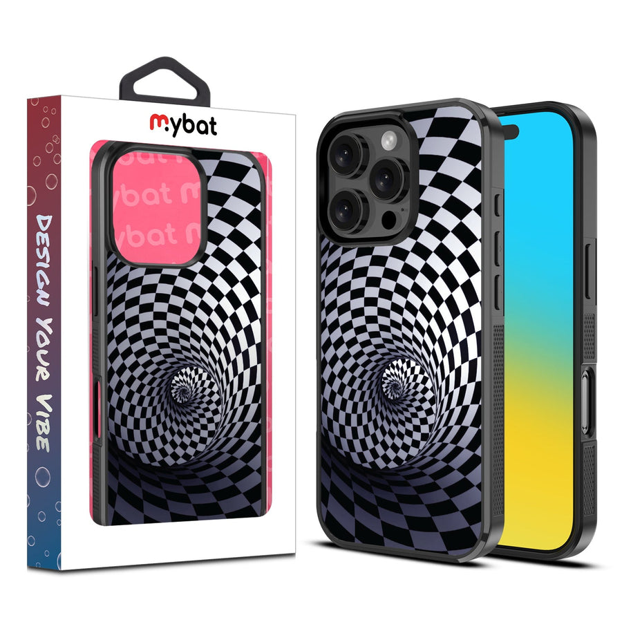 MyBat Design Lab Series Case for Apple iPhone 16 Pro - Spiral Out