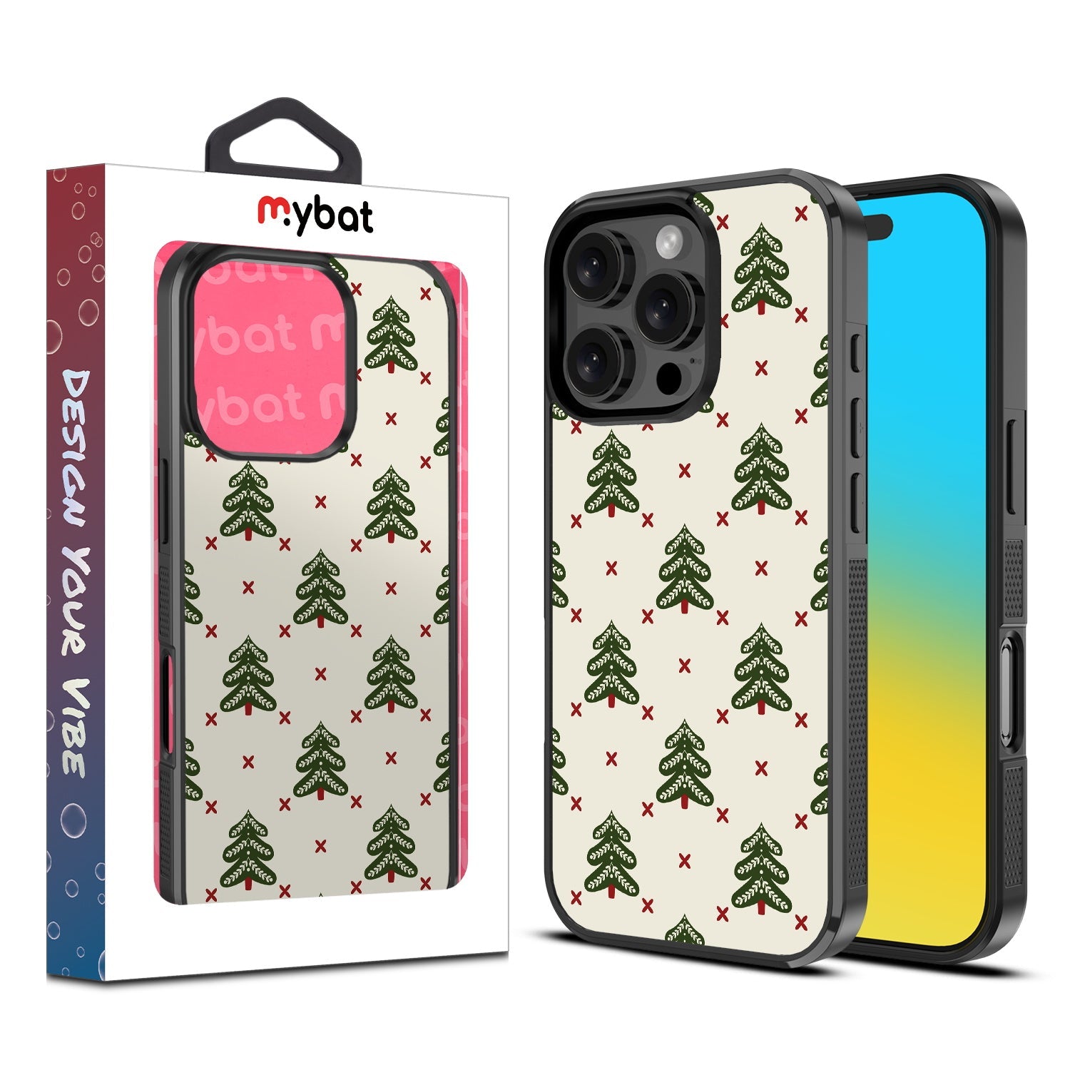 MyBat Design Lab Series Case for Apple iPhone 16 Pro - O Christmas Tree