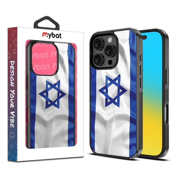MyBat Design Lab Series Case for Apple iPhone 16 Pro - Israel Flag - MIP16PCSLESM308-1.jpg