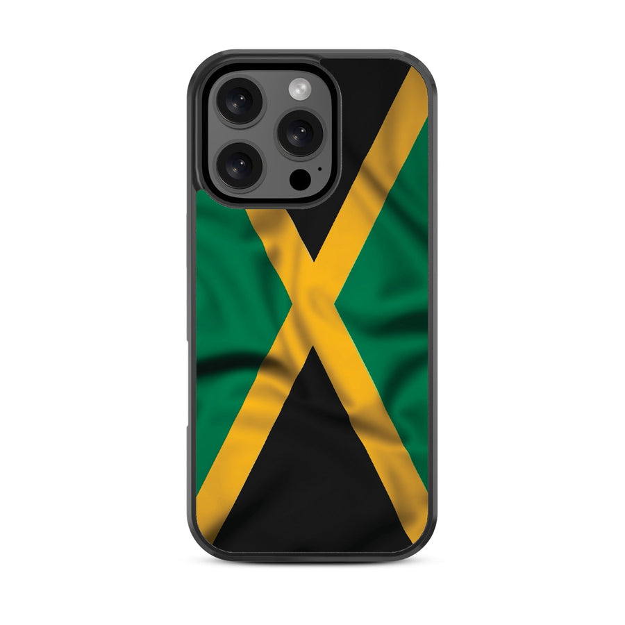 MyBat Design Lab Series Case for Apple iPhone 16 Pro - Jamaica Flag