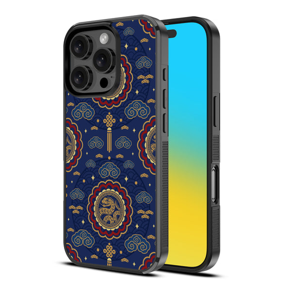 MyBat Design Lab Series Case for Apple iPhone 16 Pro - Wisdom of the Snake - MIP16PCSLESM318-2.jpg