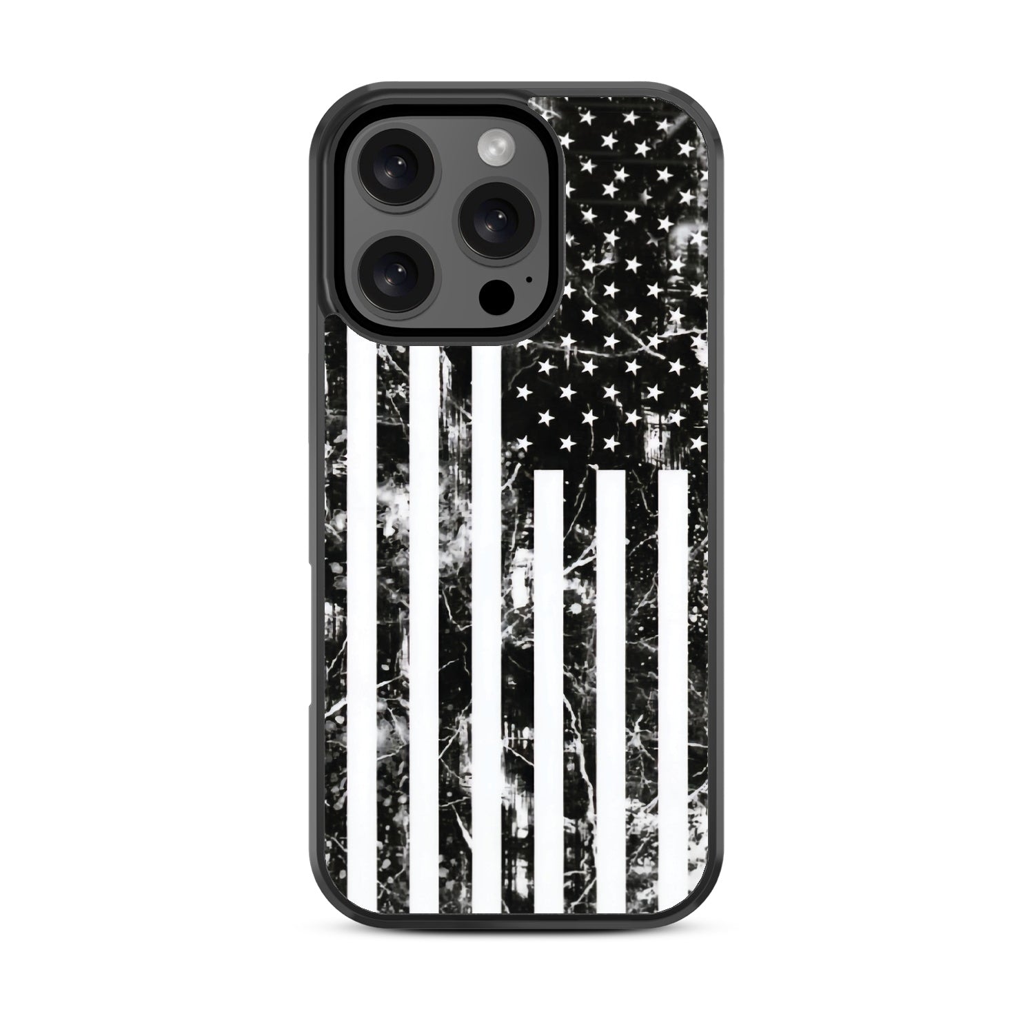 MyBat Design Lab Series Case for Apple iPhone 16 Pro - Distress US Flag