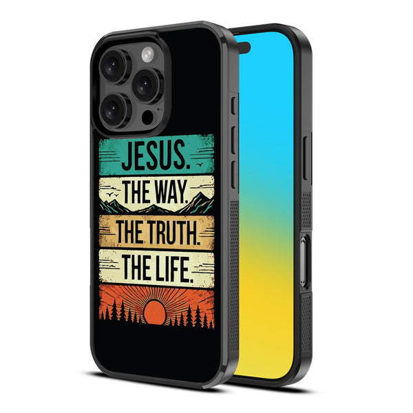 MyBat Design Lab Series Case for Apple iPhone 16 Pro - Jesus - MIP16PCSLESM351-2.jpg