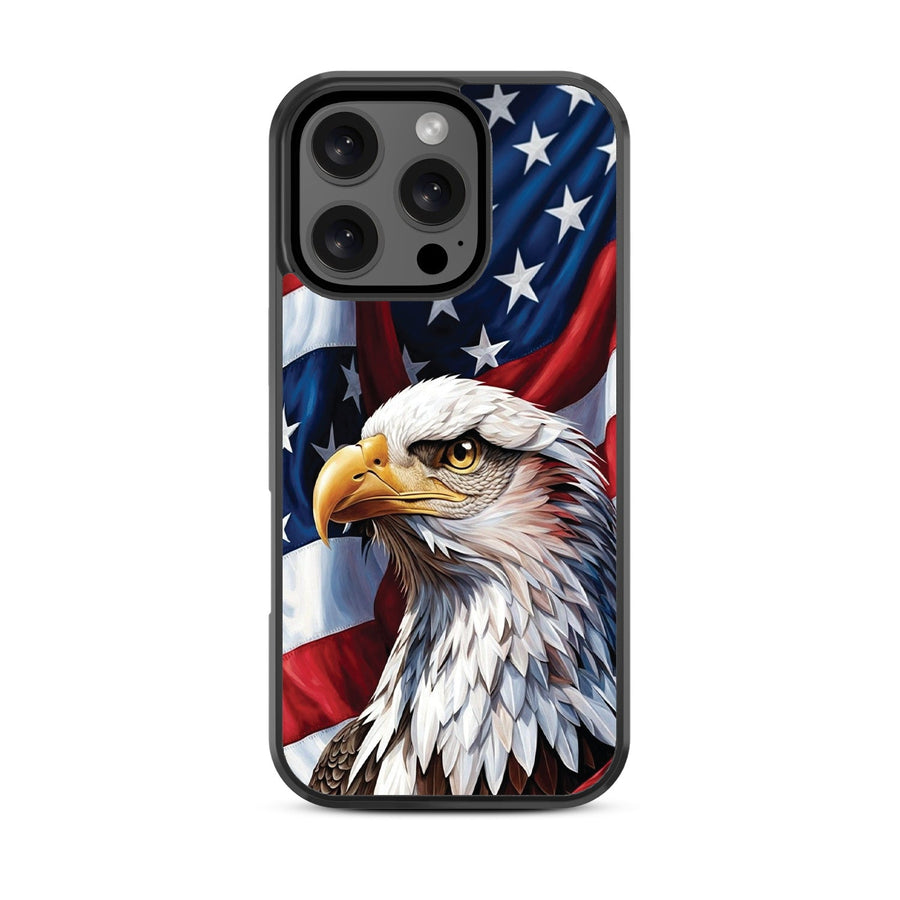 MyBat Design Lab Series Case for Apple iPhone 16 Pro - Proud American Eagle