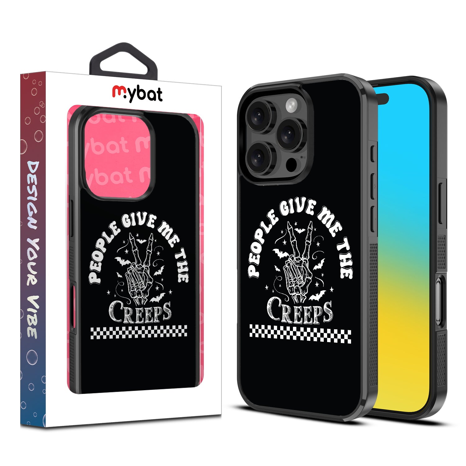 MyBat Design Lab Series Case for Apple iPhone 16 Pro - The Creeps