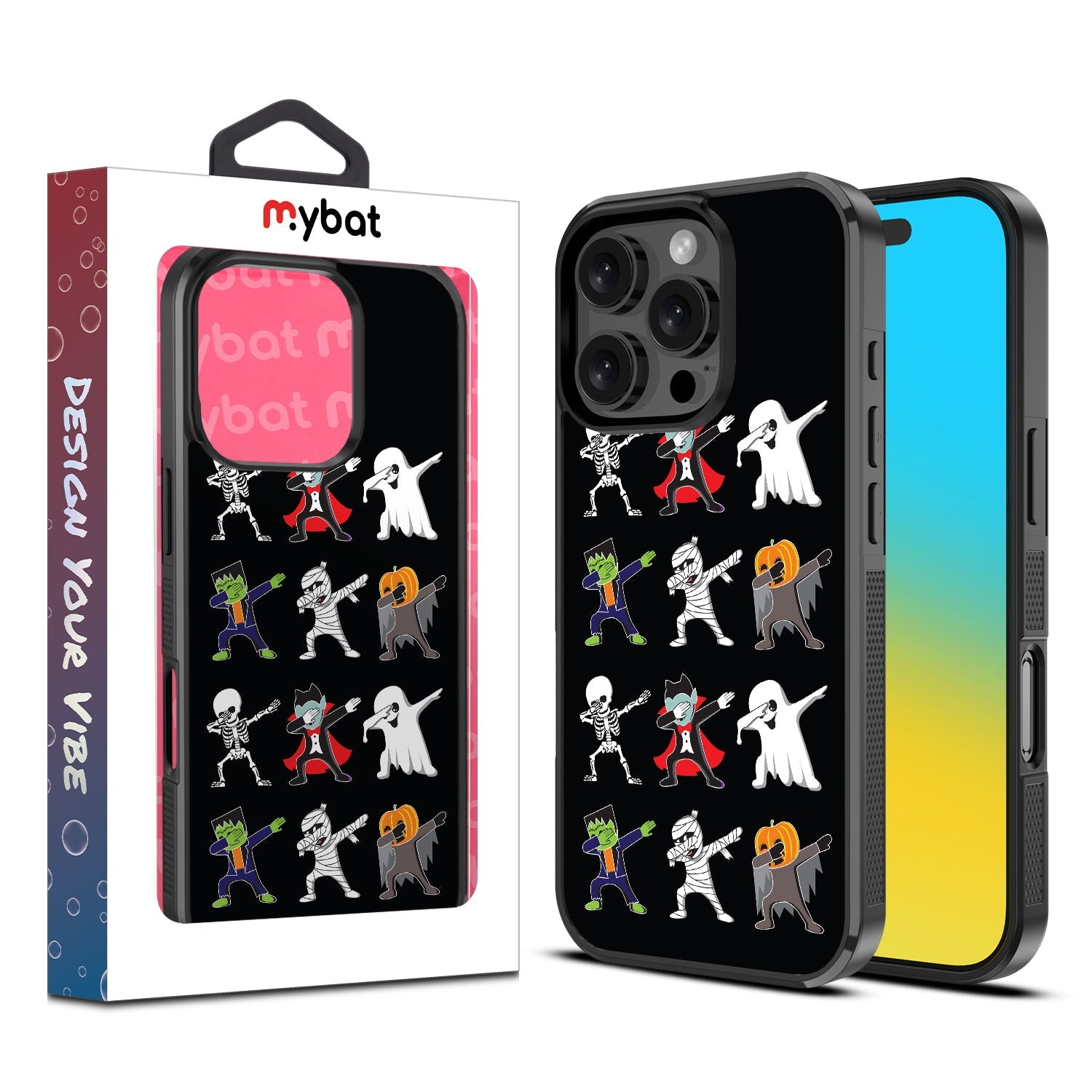 MyBat Design Lab Series Case for Apple iPhone 16 Pro - Monster Dab