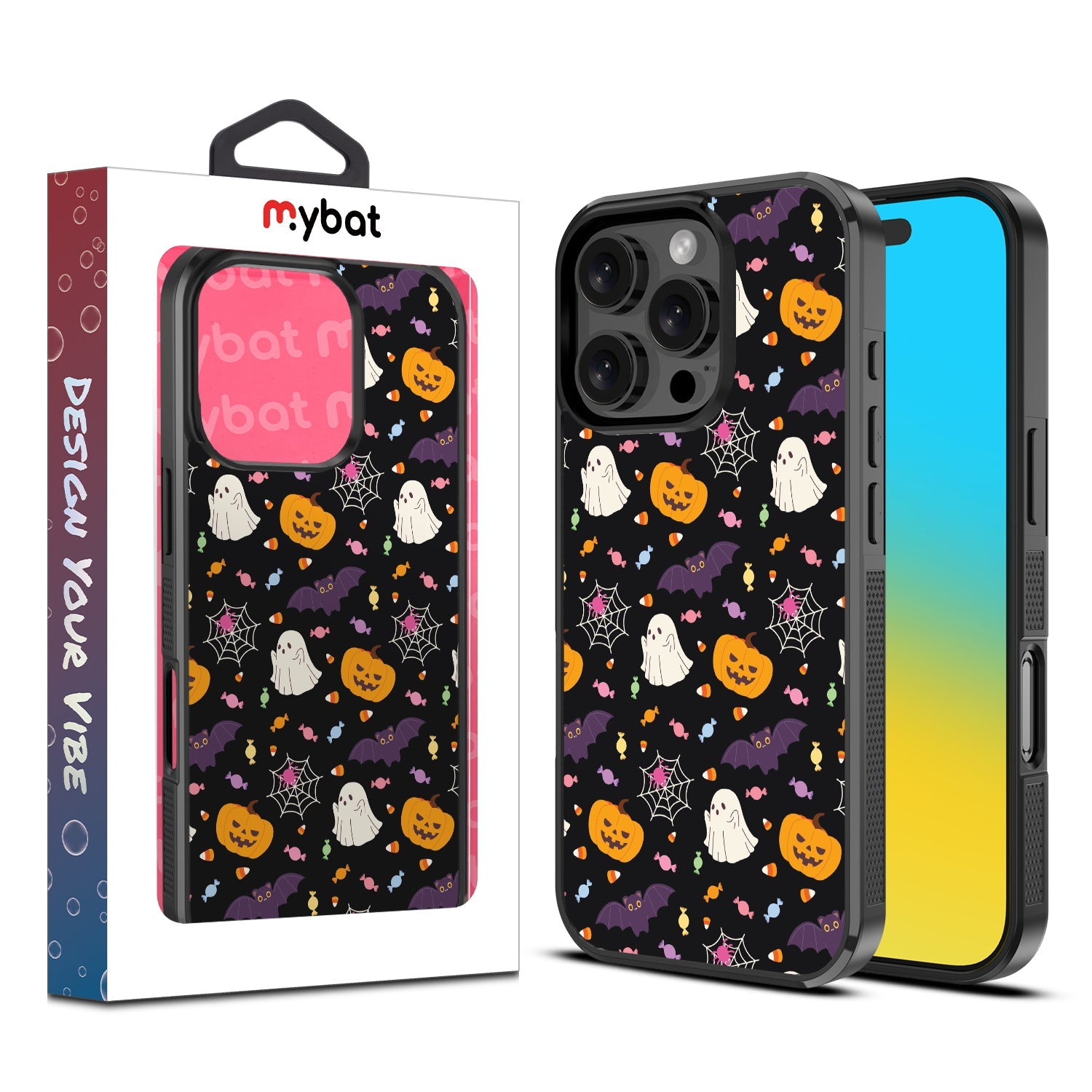 MyBat Design Lab Series Case for Apple iPhone 16 Pro - Halloween Treats