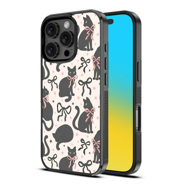 MyBat Design Lab Series Case for Apple iPhone 16 Pro - Coquette Cat - MIP16PCSLESM410-2.jpg