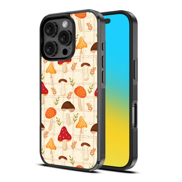 MyBat Design Lab Series Case for Apple iPhone 16 Pro - Mushroom Patch - MIP16PCSLESM426-2.jpg