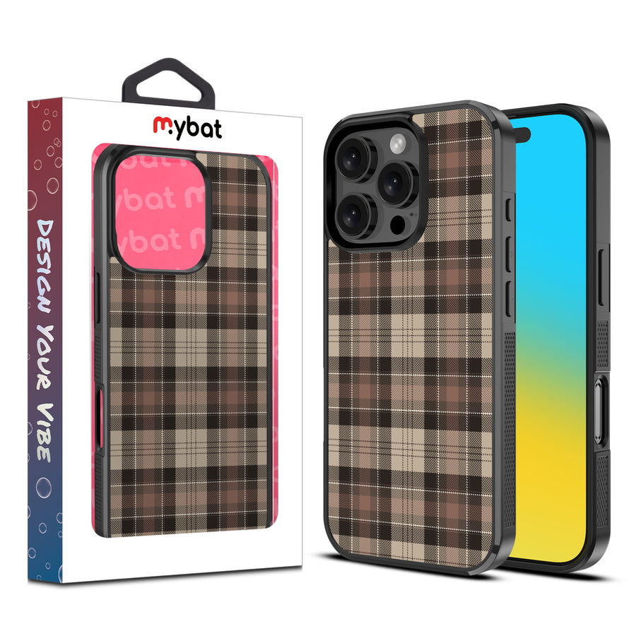 MyBat Design Lab Series Case for Apple iPhone 16 Pro - Mocha Flannel - MIP16PCSLESM431-1.jpg