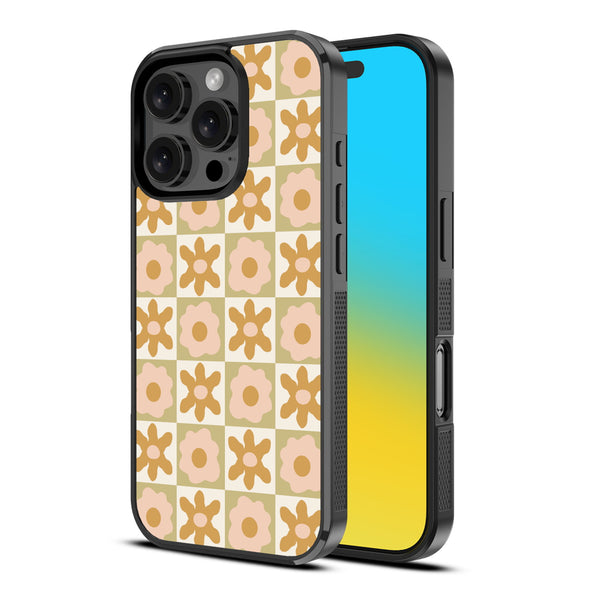 MyBat Design Lab Series Case for Apple iPhone 16 Pro - Flower Grid - MIP16PCSLESM441-2.jpg